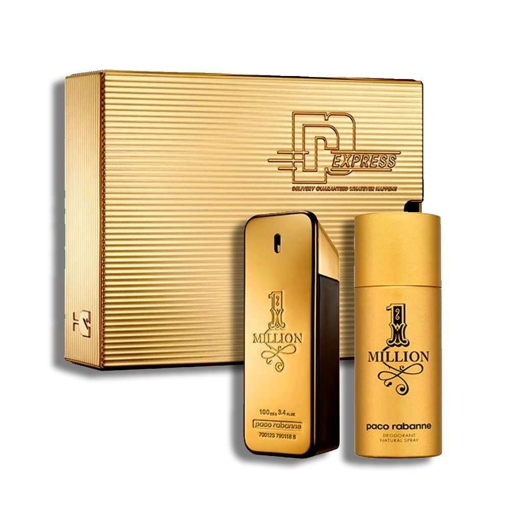 PACO RABANNE 1 MILLION GIFT SET DEO 3.4 floz