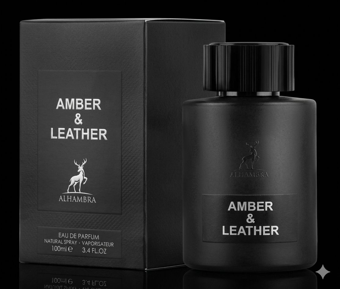 AMBER &amp; LEATHER EDP 3.4 floz