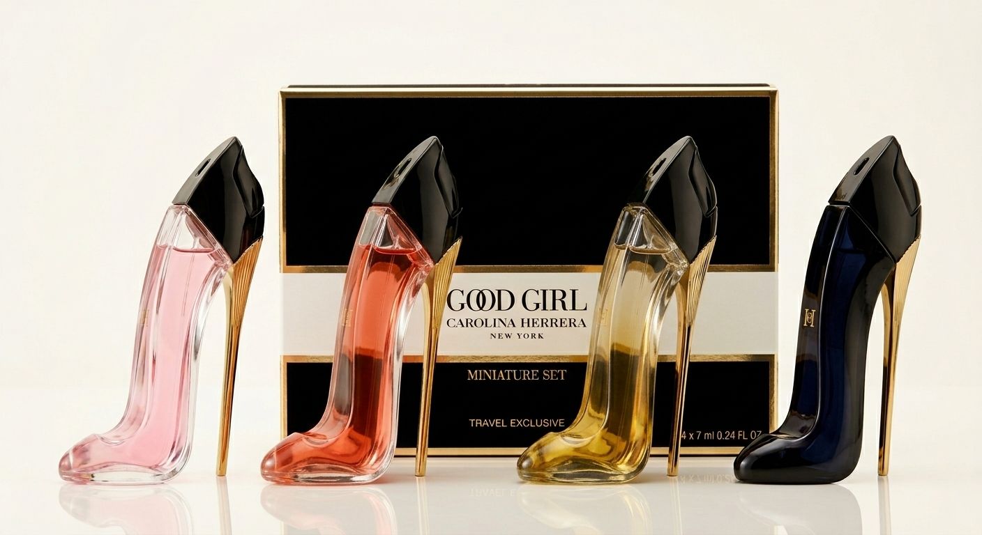 CAROLINA HERRERA GOOD GIRL MINIATURE SET 4PCS EDP