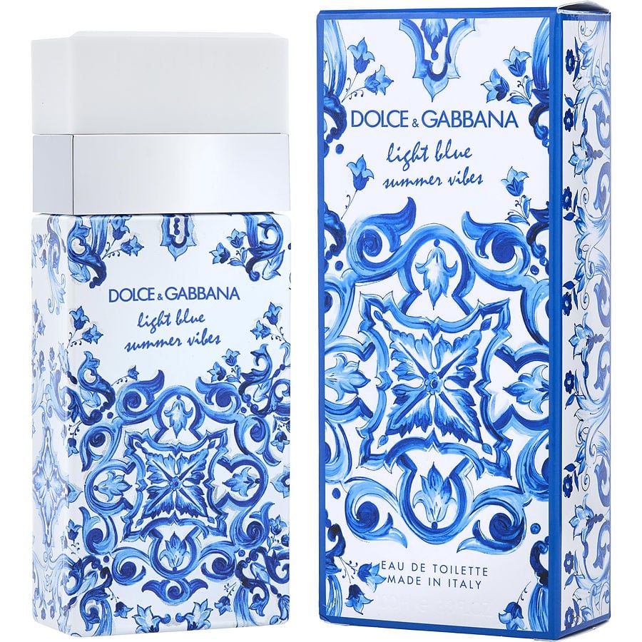 DOLCE &amp; GABBANA WOMENS LIGHT BLUE SUMMER VIBES EDT  3.3 floz
