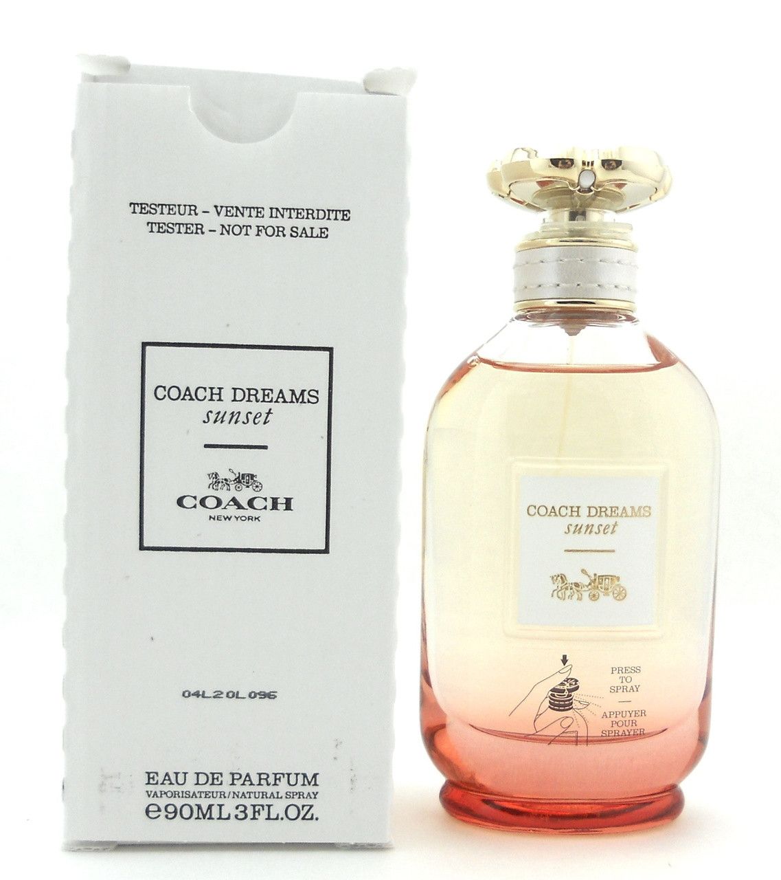 COACH DREAMS SUN SET edp white box