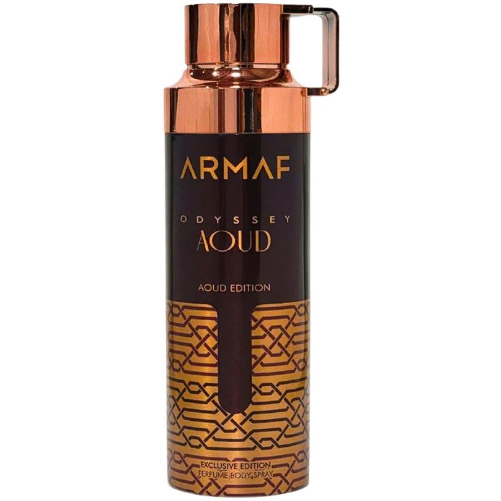 ARMAF ODYSSEY AOUD BODY SPRAY FOR MEN 6.8floz