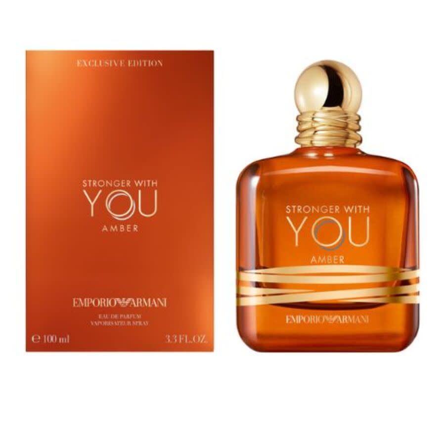 EMPORIO ARMANI STRONGER WITH YOU AMBER EDP SP 3.38 fl oz