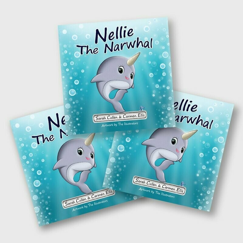 Nellie the Narwhal (3 Pack Hard Cover early bird deal)