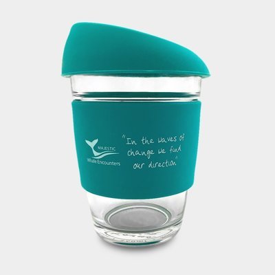 Glass Coffee Keep Cup - Xmas Special!