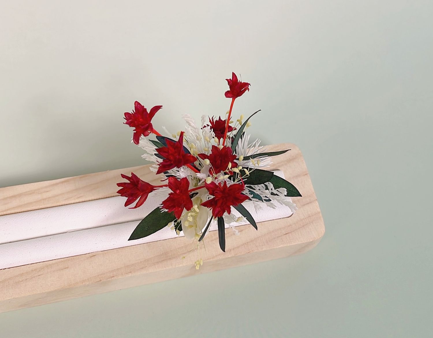 Christmas Floral Ring