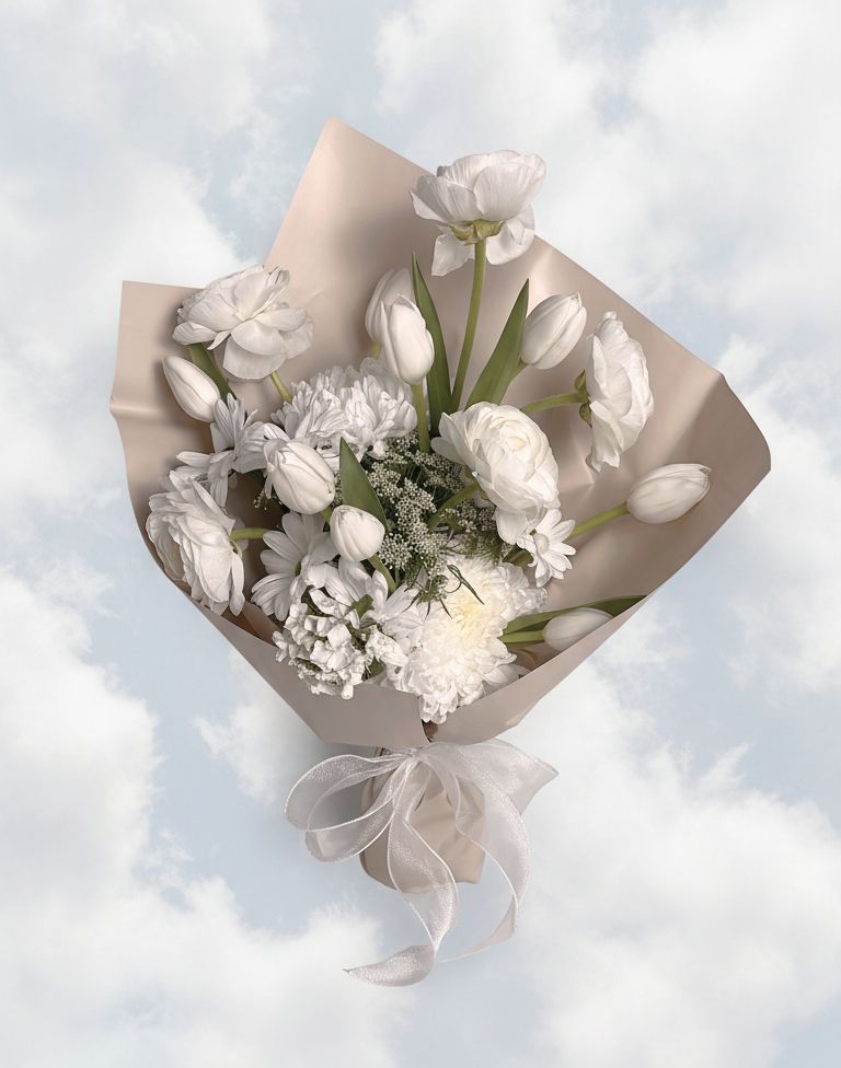 Cloud Dancer Bouquet