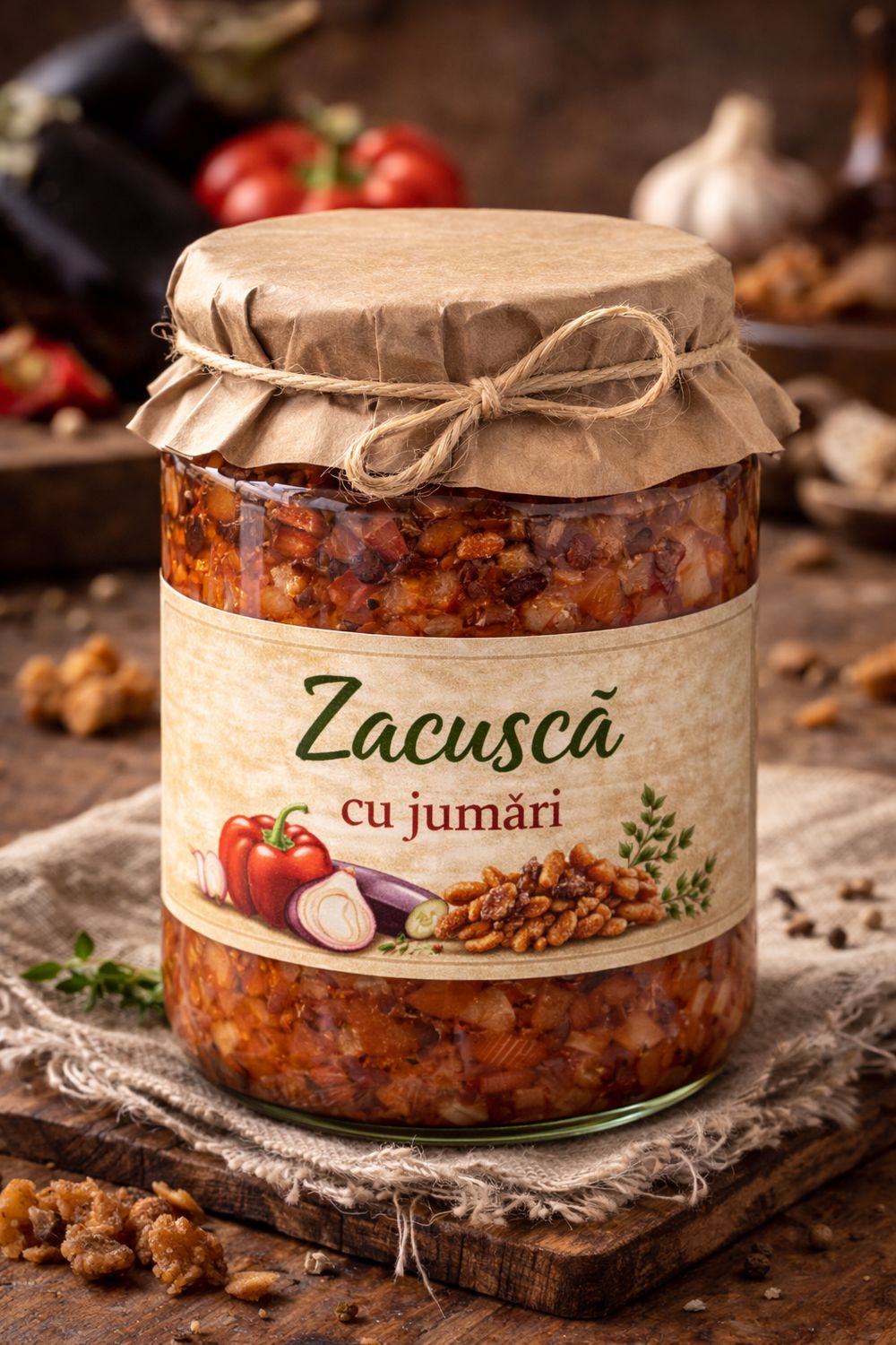 Zacusca Cu Jumari