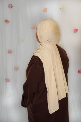 Hijab Modal Jersey - BEIGE