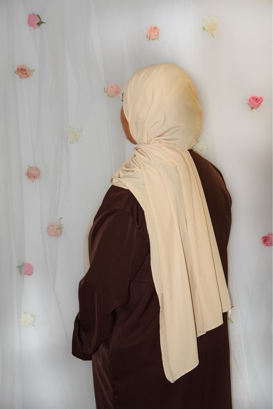 Hijab Modal Jersey - BEIGE