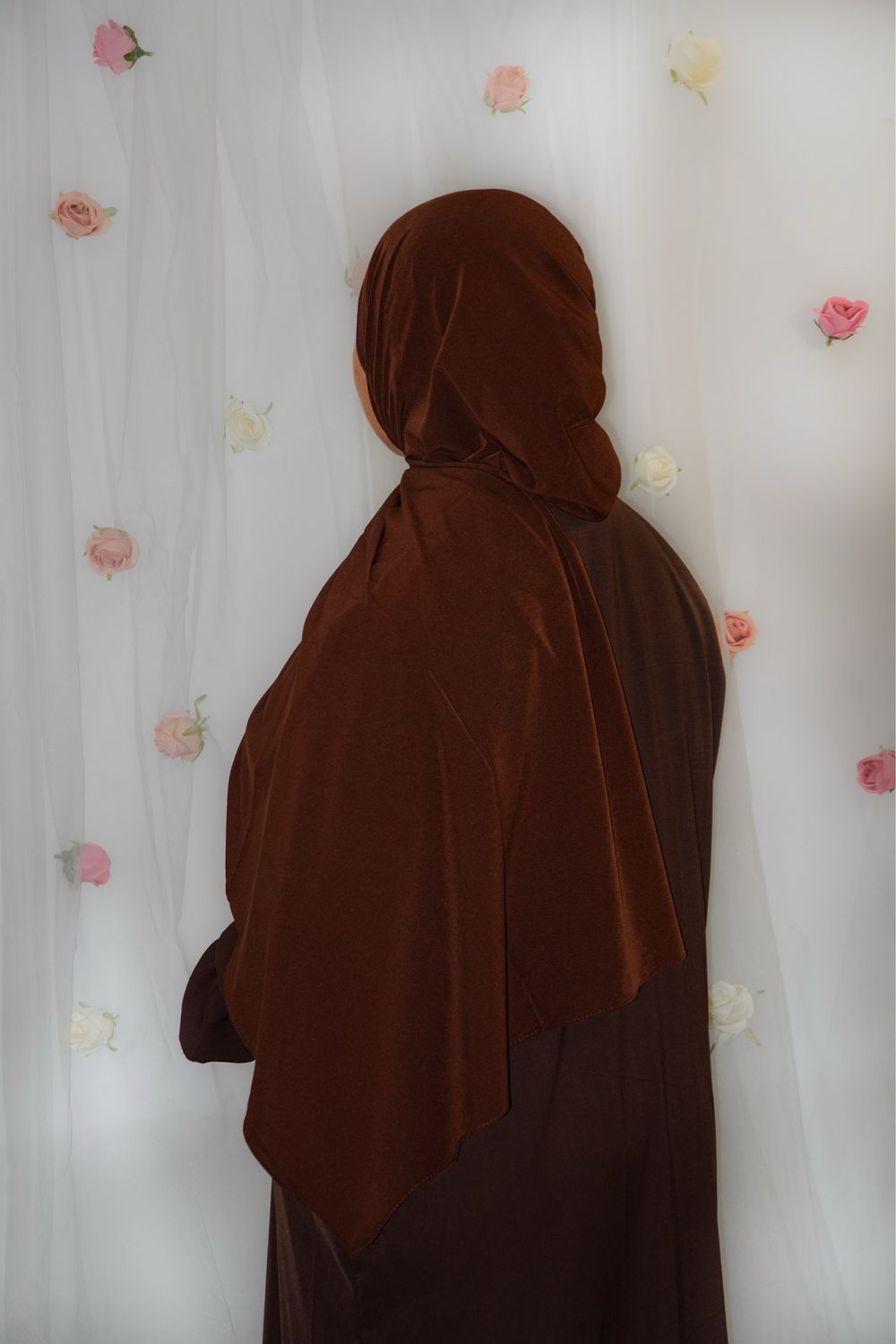 Hijab Modal Jersey - MARRON