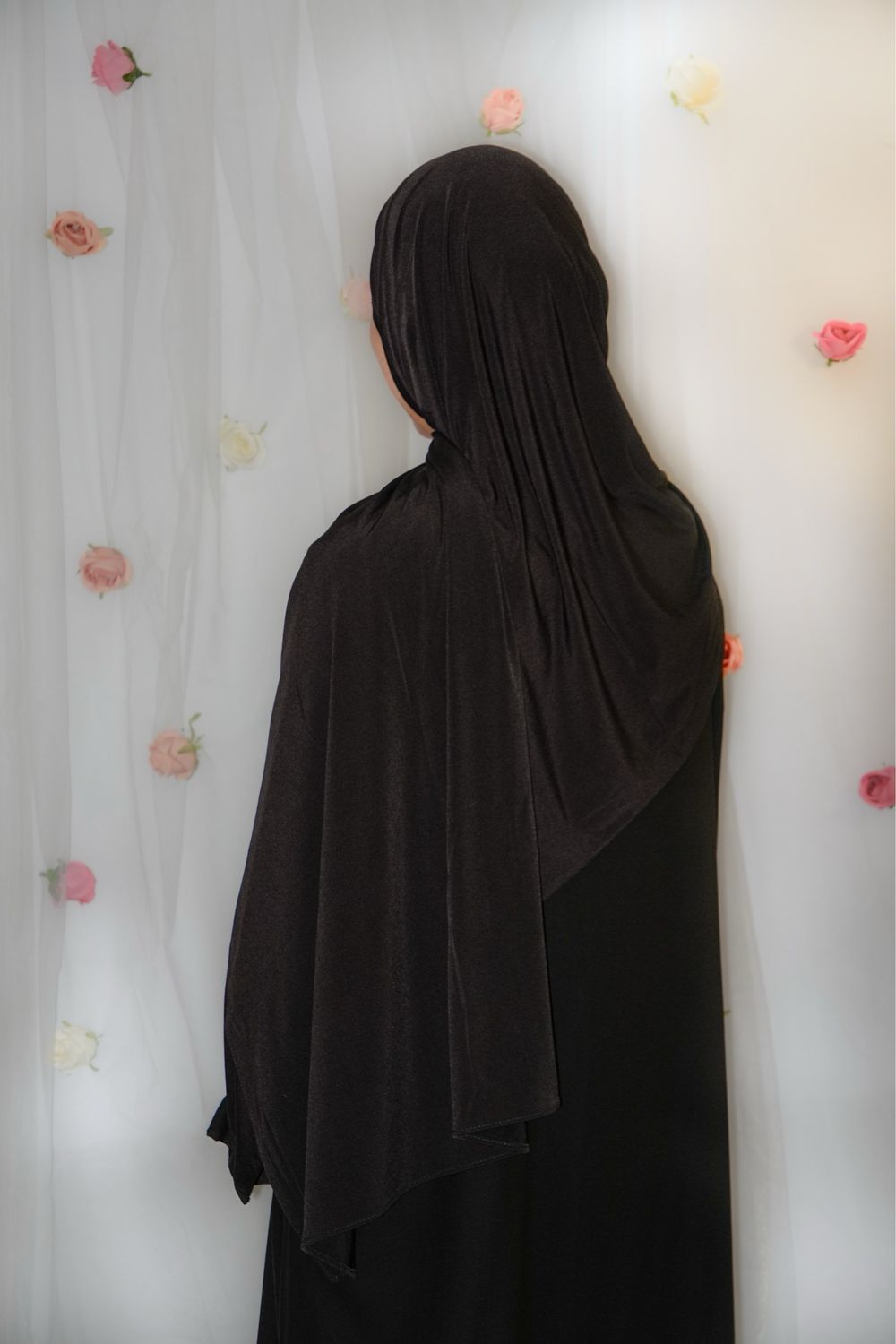 Hijab Jersey Premium Épais - NOIR