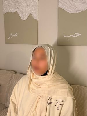 Hijab Modal Coton - BEIGE