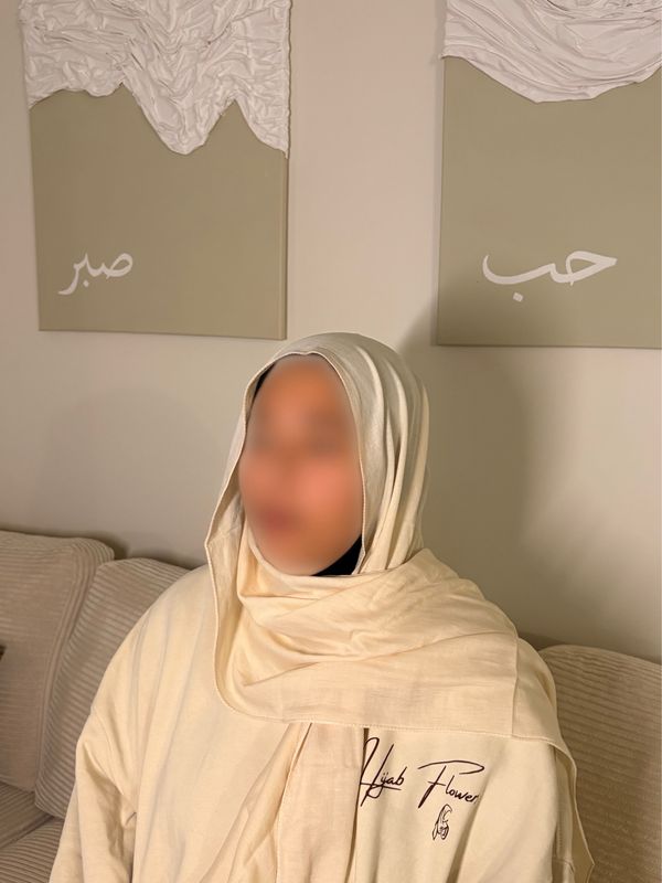 Hijab Modal Coton - BEIGE