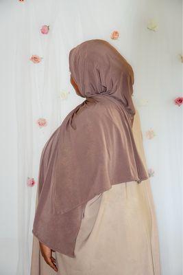 Hijab Jersey Premium Épais - TAUPE