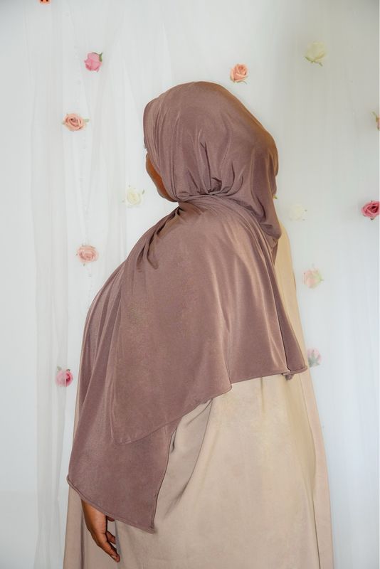Hijab Jersey Premium Épais - TAUPE