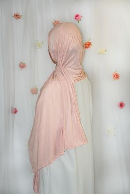 Hijab Jersey Premium Fin - ROSE