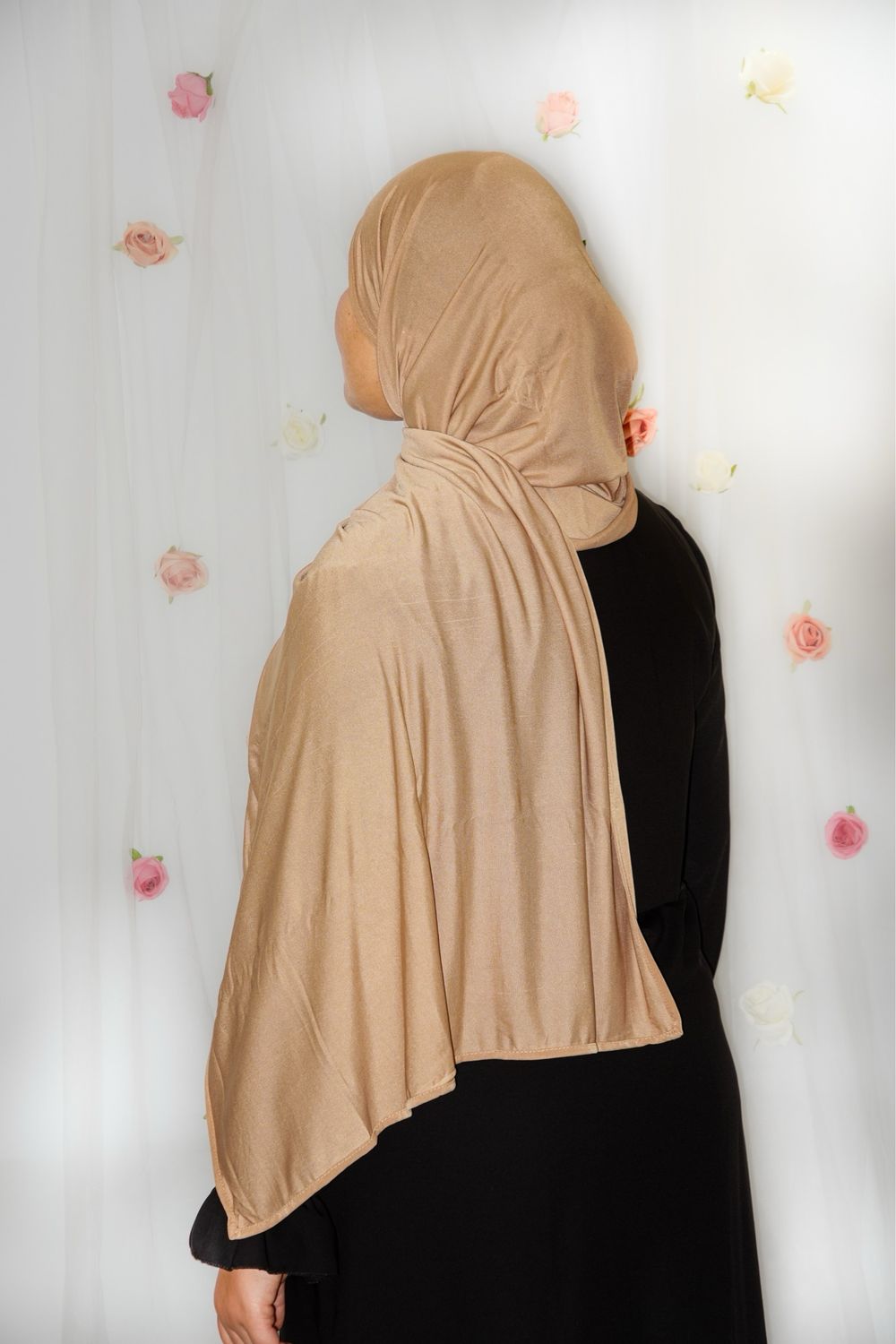 Hijab Jersey Premium Fin - SABLE