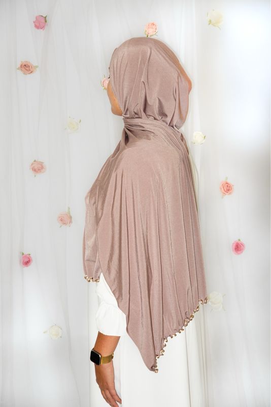 Jersey Premium Froufrou - TAUPE CHAUD