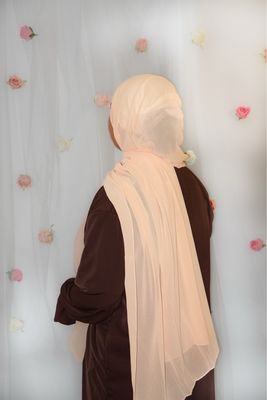 Hijab Mousseline XL - CORAIL
