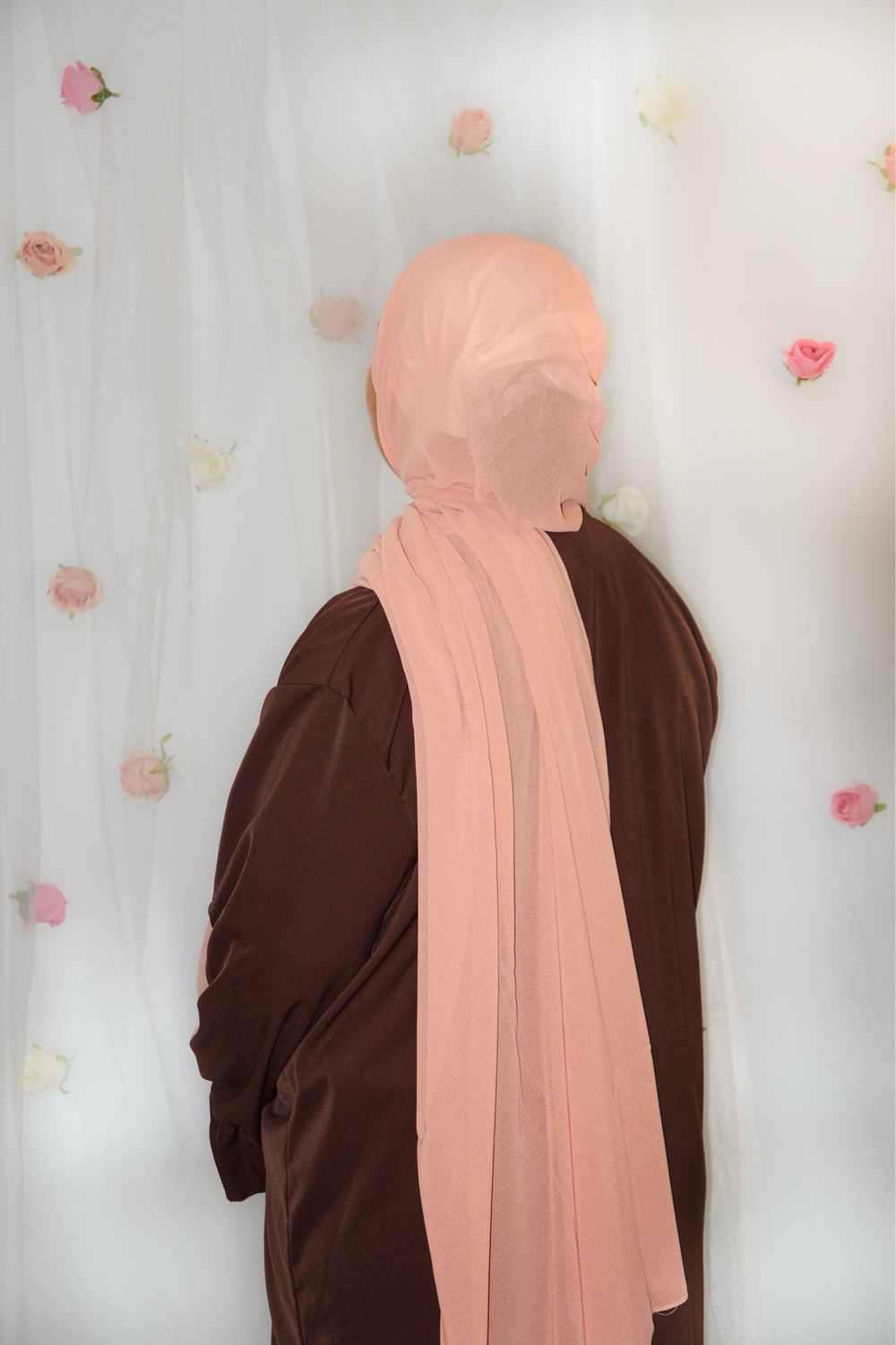 Hijab Mousseline XL - ROSE