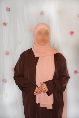 Hijab Mousseline XL - ROSE