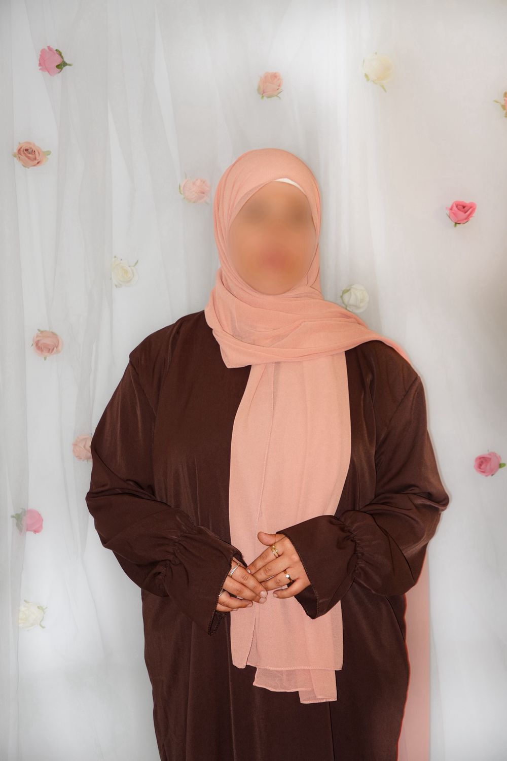 Hijab Mousseline XL - ROSE