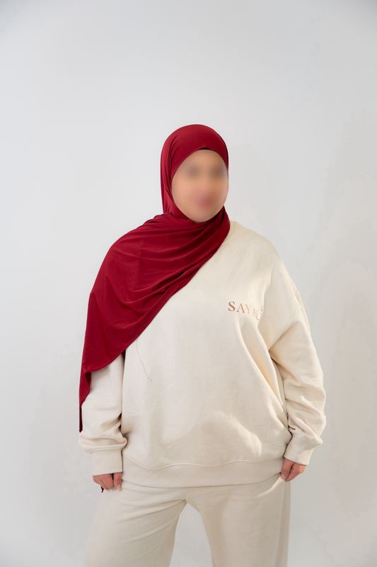 Jersey Premium Épais - BORDEAUX