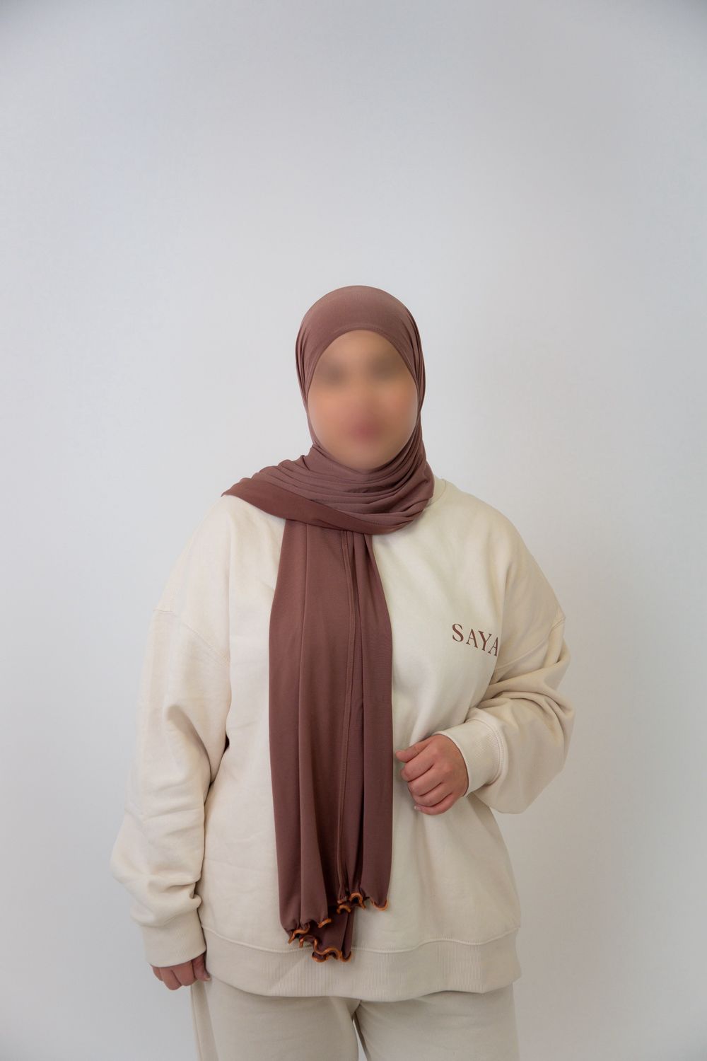 Jersey Premium Froufrou - MARRON GLACÉ