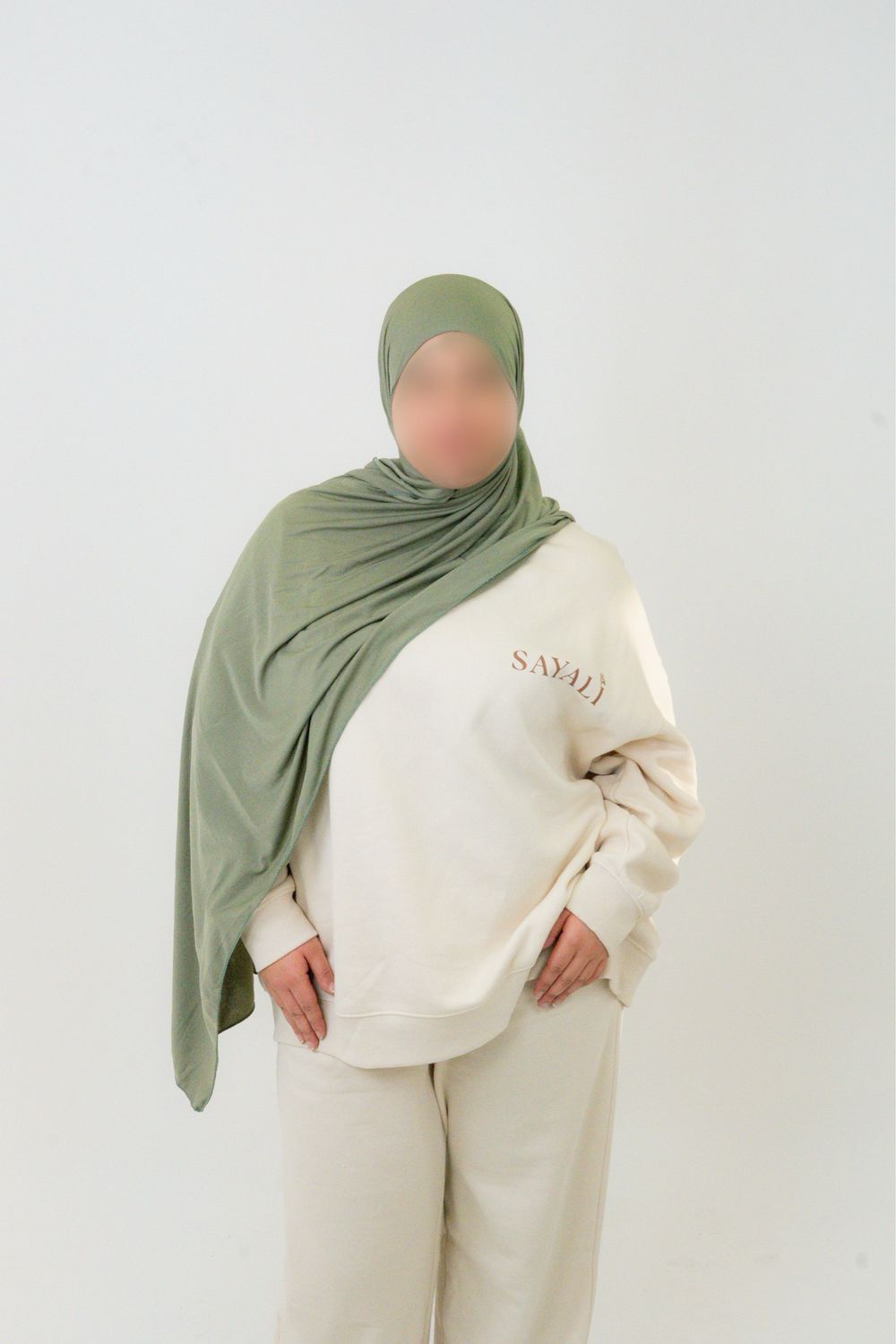 Jersey Premium Fin - VERT SAUGE