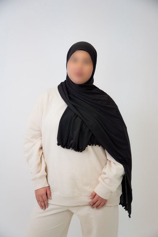 Jersey Premium Froufrou - NOIR