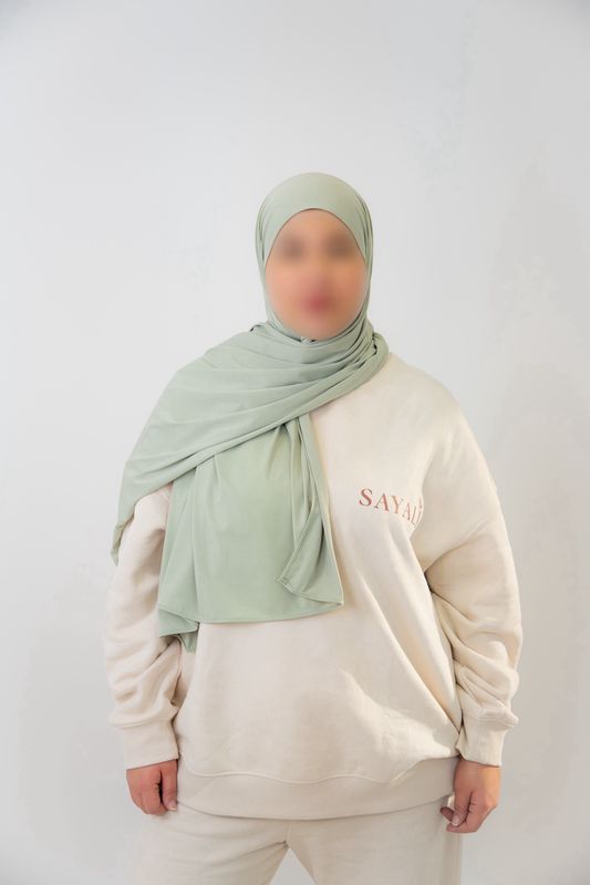 Jersey Premium Épais - VERT D’EAU