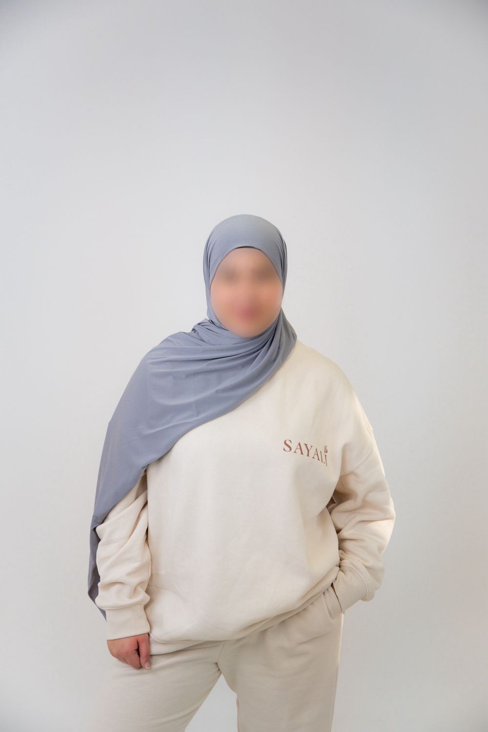 Jersey Premium Épais - BLEU GRIS FONCÉ