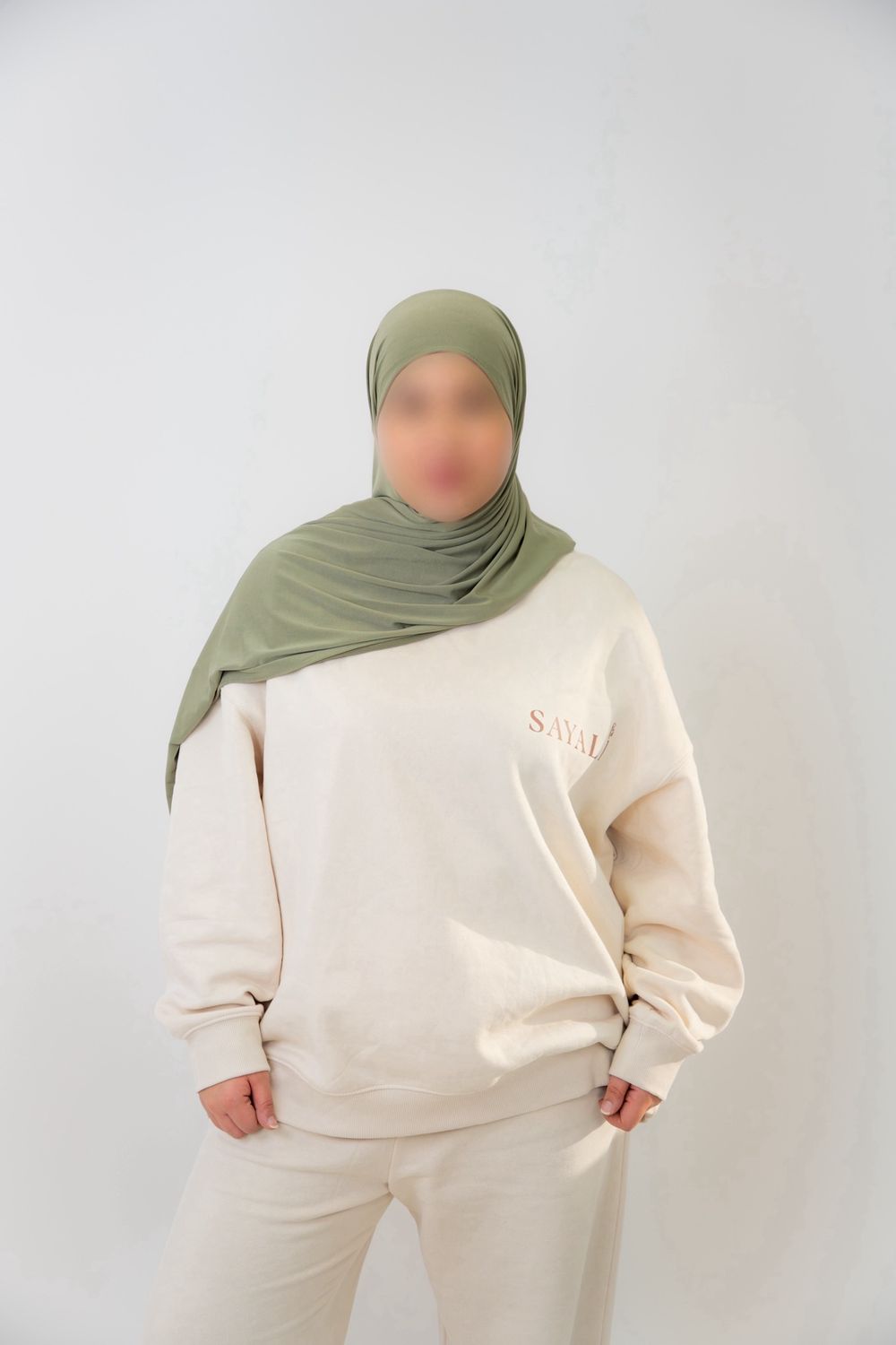 Jersey Premium Épais - VERT SAUGE