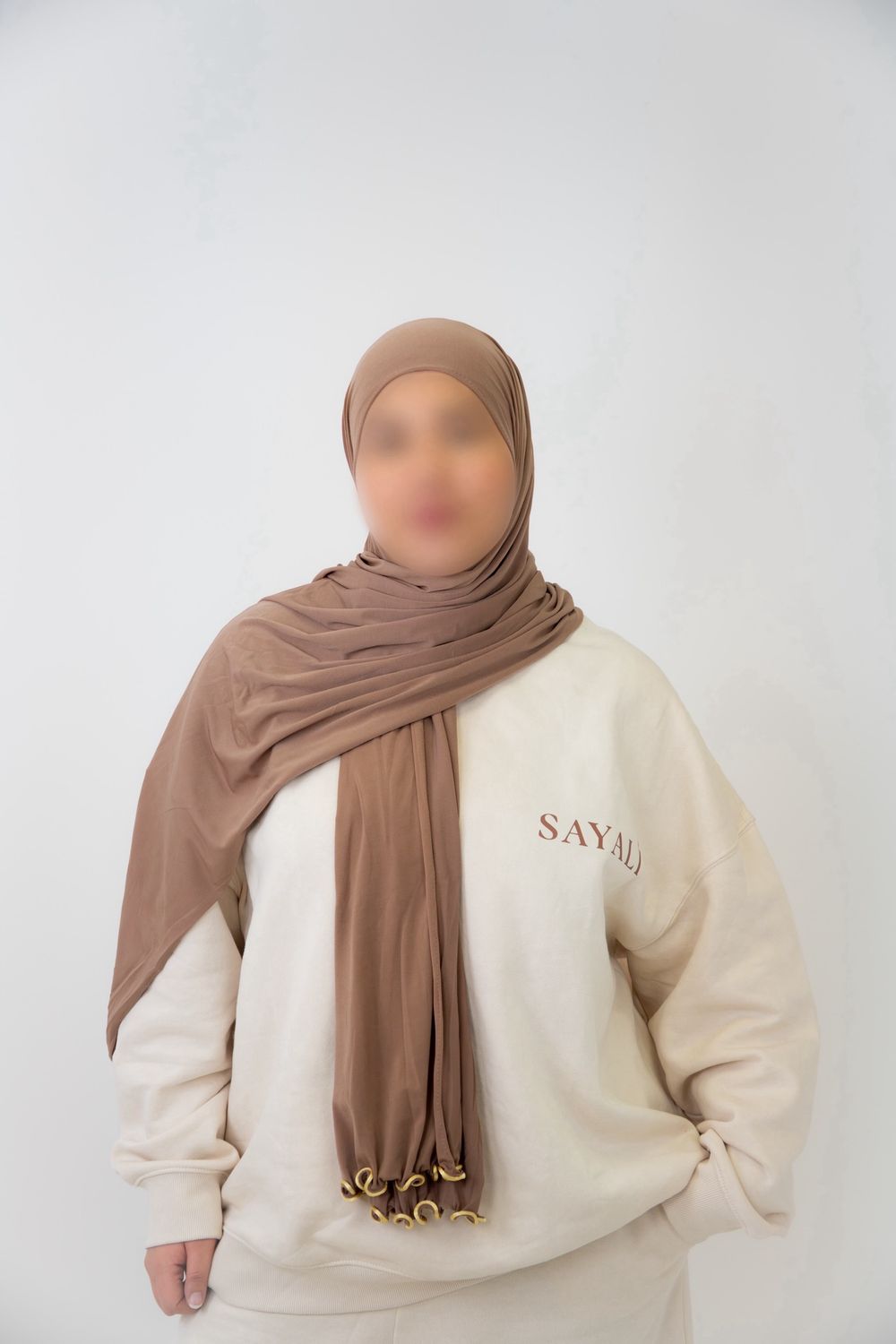 Jersey Premium Froufrou - CAFÉ