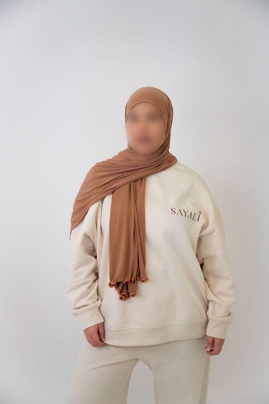 Jersey Premium Froufrou - TERRACOTTA