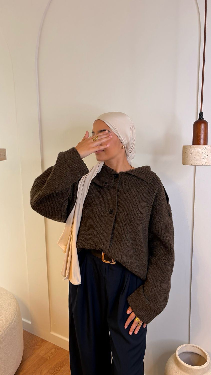 Pull Romy - Chocolat