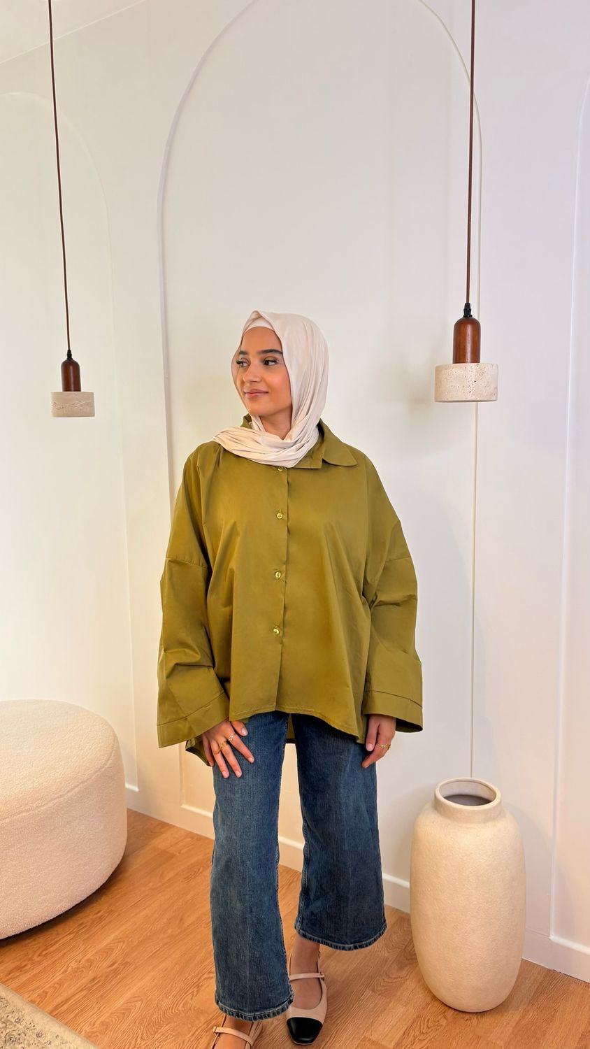 Chemise Zaya - Vert Olive
