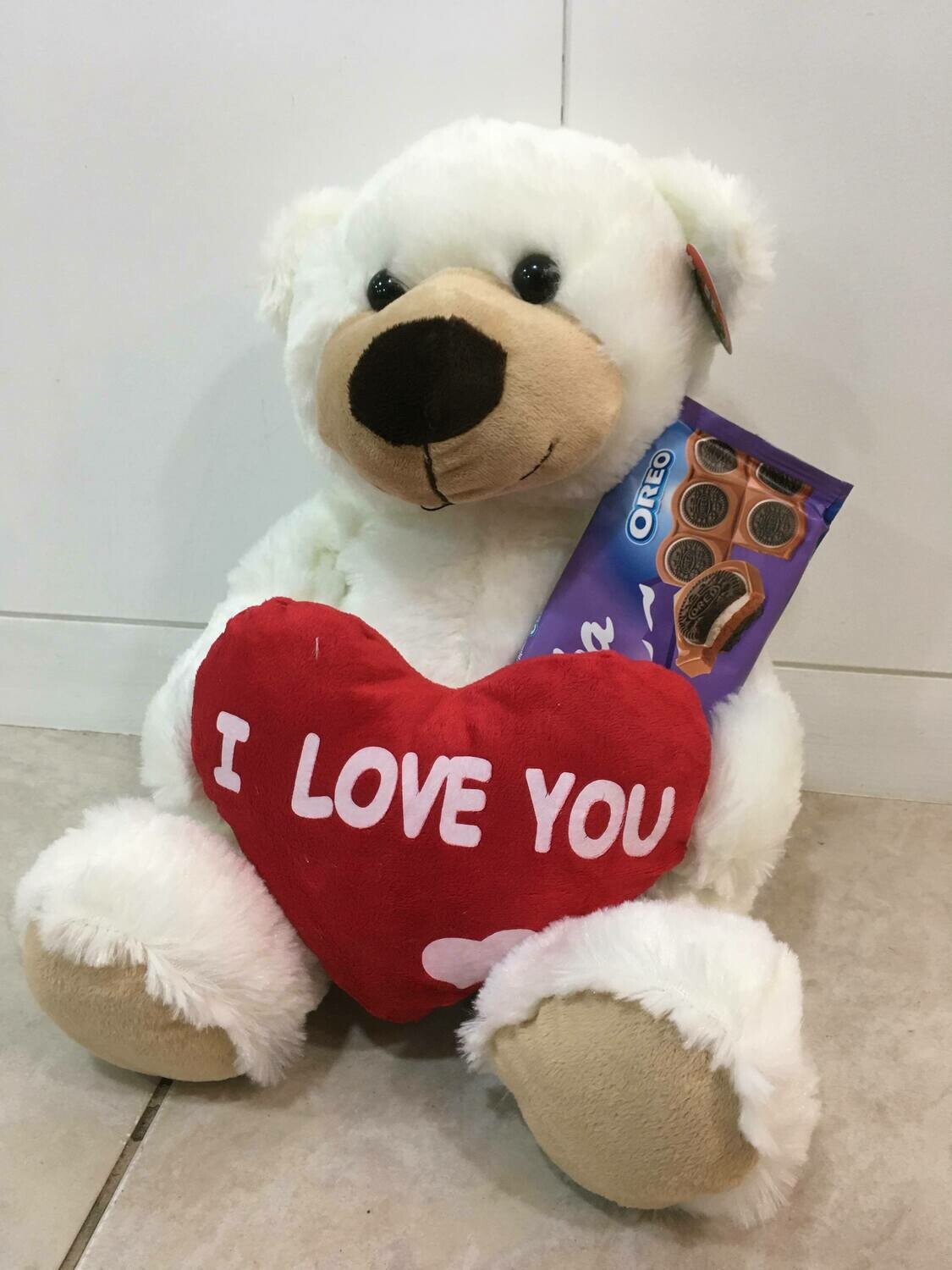 Peluche com chocolates Peluche com chocolates