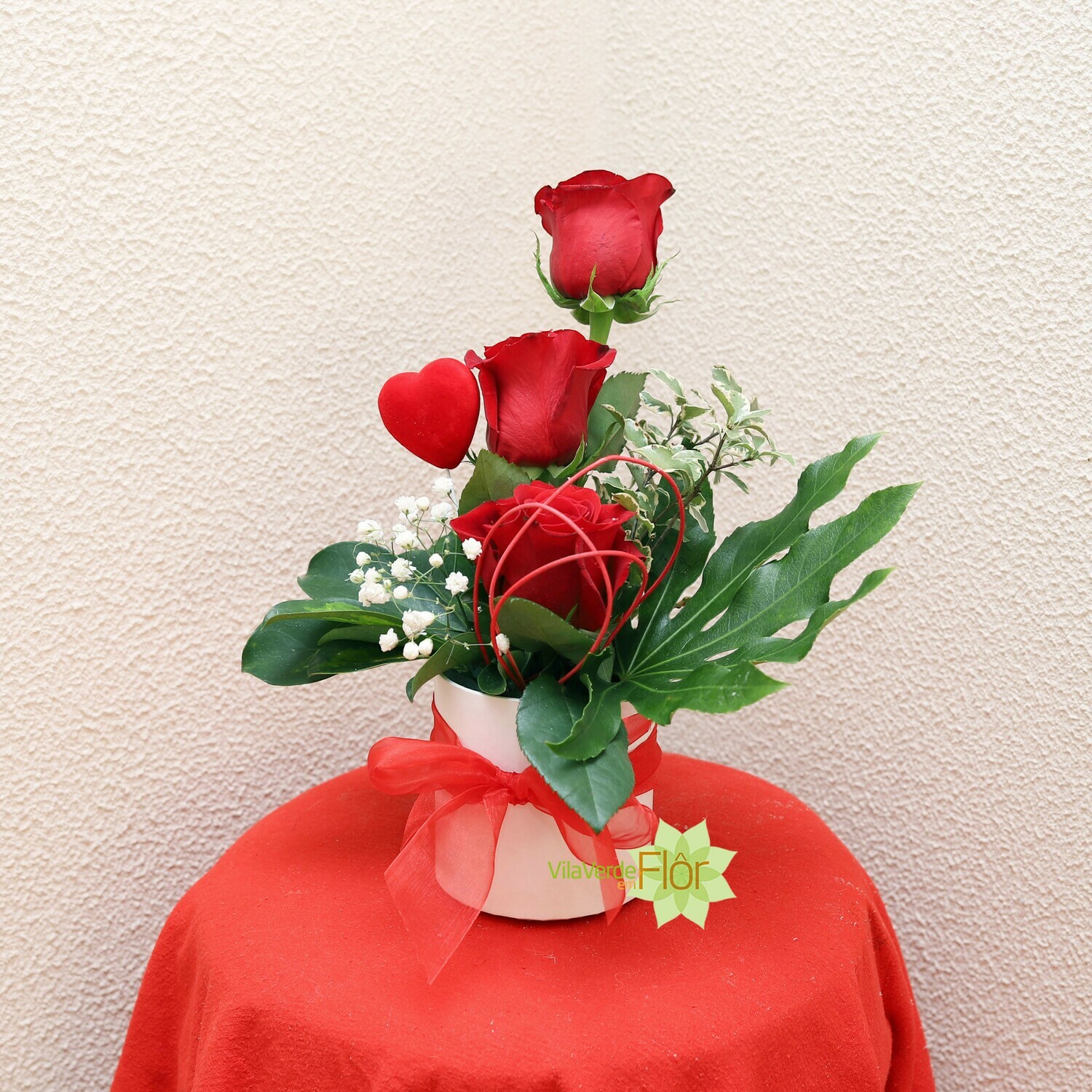 Caixa 3 rosas Caixa 3 rosas