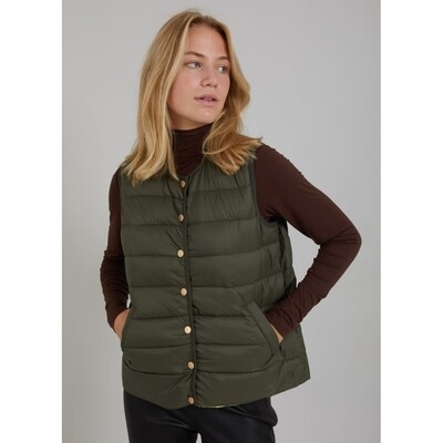 IVY reversable quilted vest