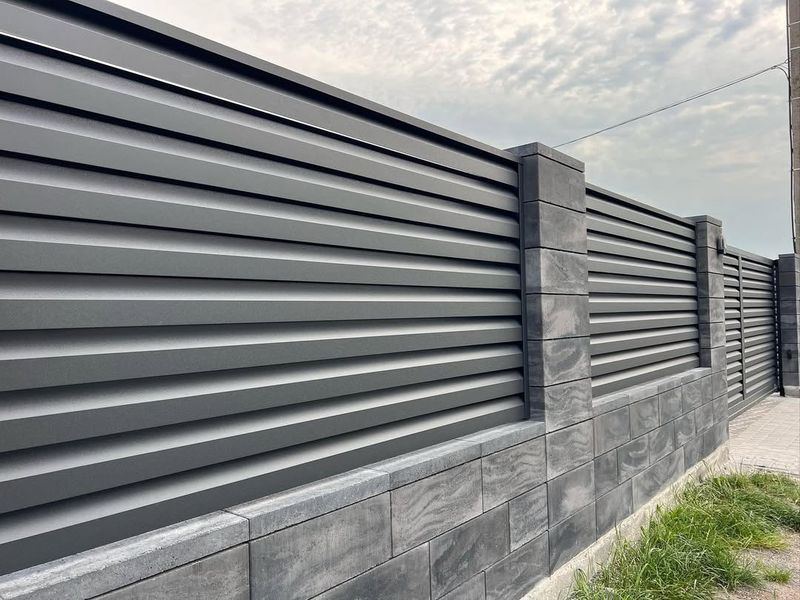 2x1,75m Metal Fence Panels - Front Fence, Garden Fencing