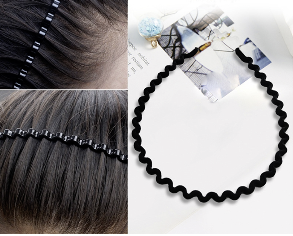 Металлический ободок-пружинка для волос