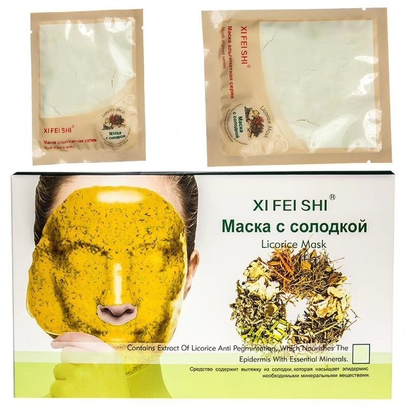 20%Xi Fei Shi  Альгинатная маска с солодкой , 35 мл.