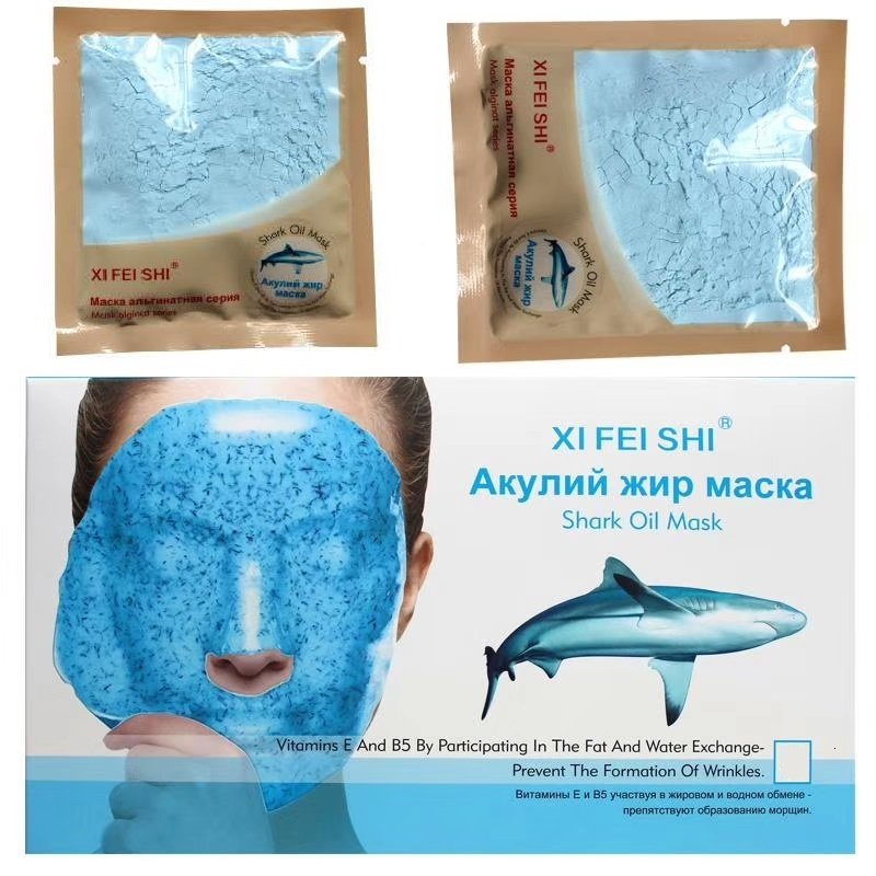 20%Xi Fei Shi  Альгинатная маска с акульим жиром , 35 мл.