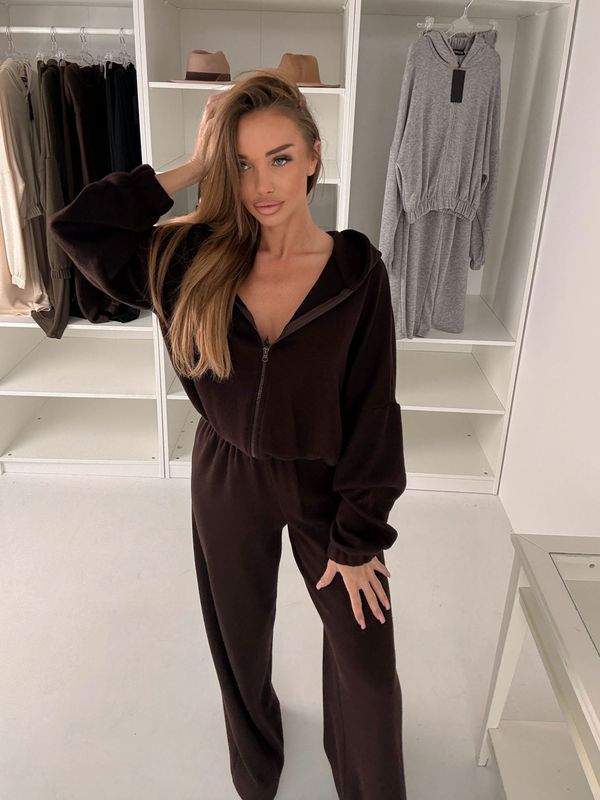 Komplet Sweterkowy Agatha Ciemna Czekolada Komplet Sweterkowy Agatha Ciemna Czekolada