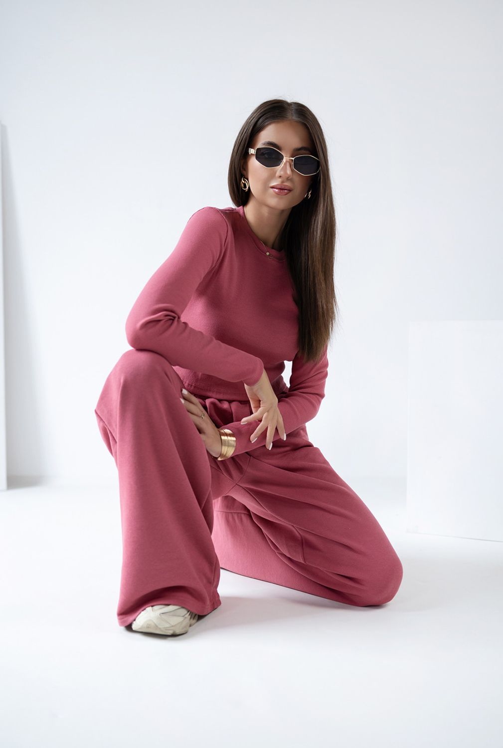 Komplet Dresowy Lumi Malina