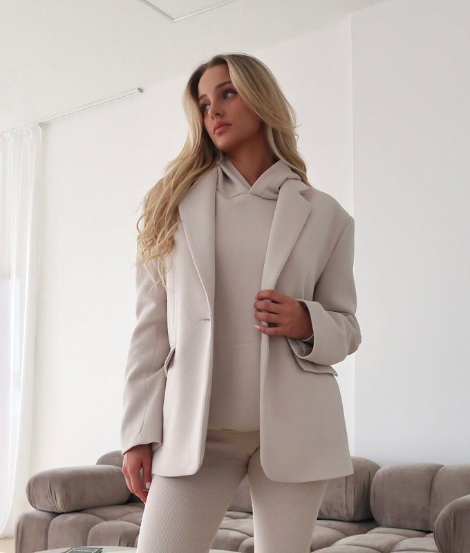 Marynarka Lori – jasny beż