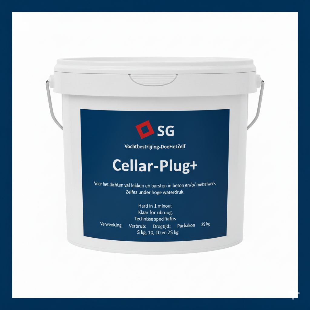 Cellar-plug+ 5Kg  [Ultra snel-cement]