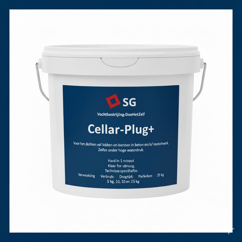 Cellar-plug+ 5Kg  [Ultra snel-cement]